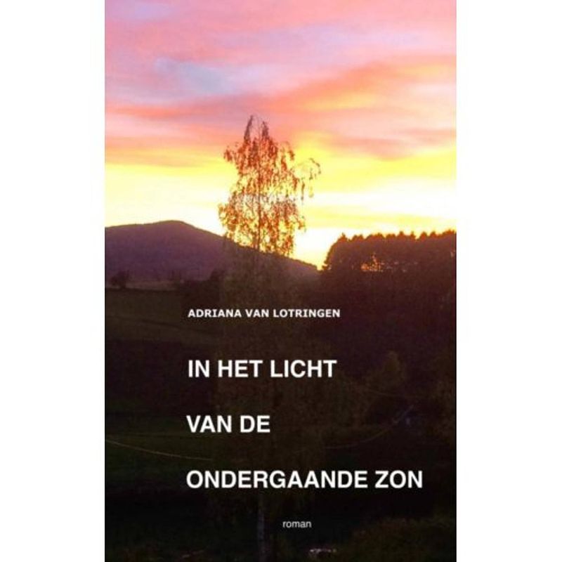 Foto van In het licht van de ondergaande zon