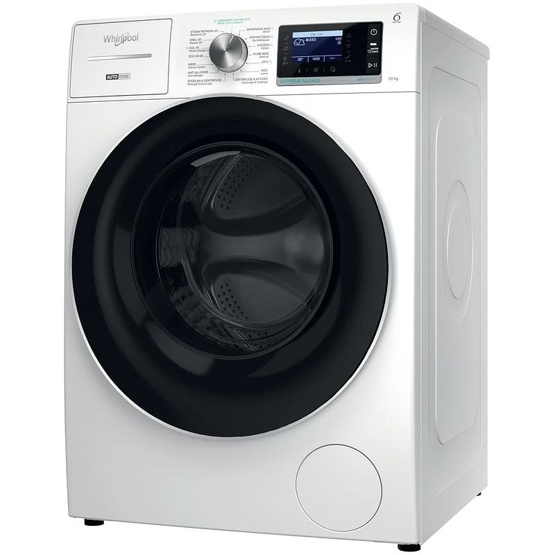 Foto van Whirlpool w8 09ad silence be wasmachine wit