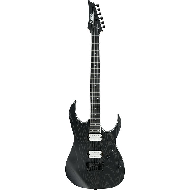 Foto van Ibanez rgr652ahbf prestige weathered black elektrische gitaar