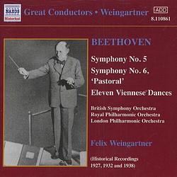 Foto van Beethoven: symphonies nos. 5 & 6/eleven viennese dances - cd (0636943186121)