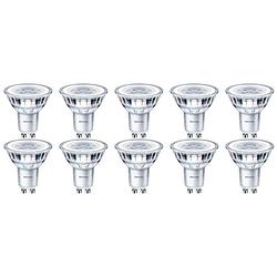 Foto van Philips - led spot 10 pack - corepro 827 36d - gu10 fitting - 3.5w - warm wit 2700k vervangt 35w