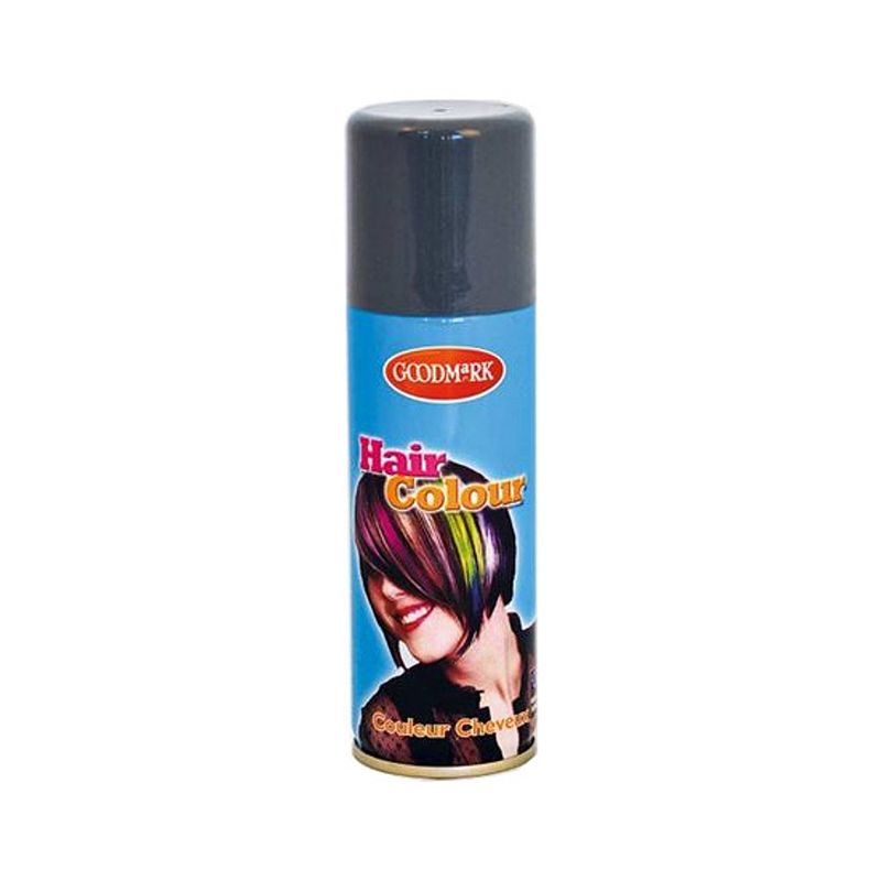 Foto van Witbaard haarkleurspray halloween 125 ml grijs