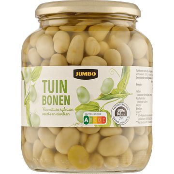 Foto van Jumbo extra fijn tuinbonen 680g