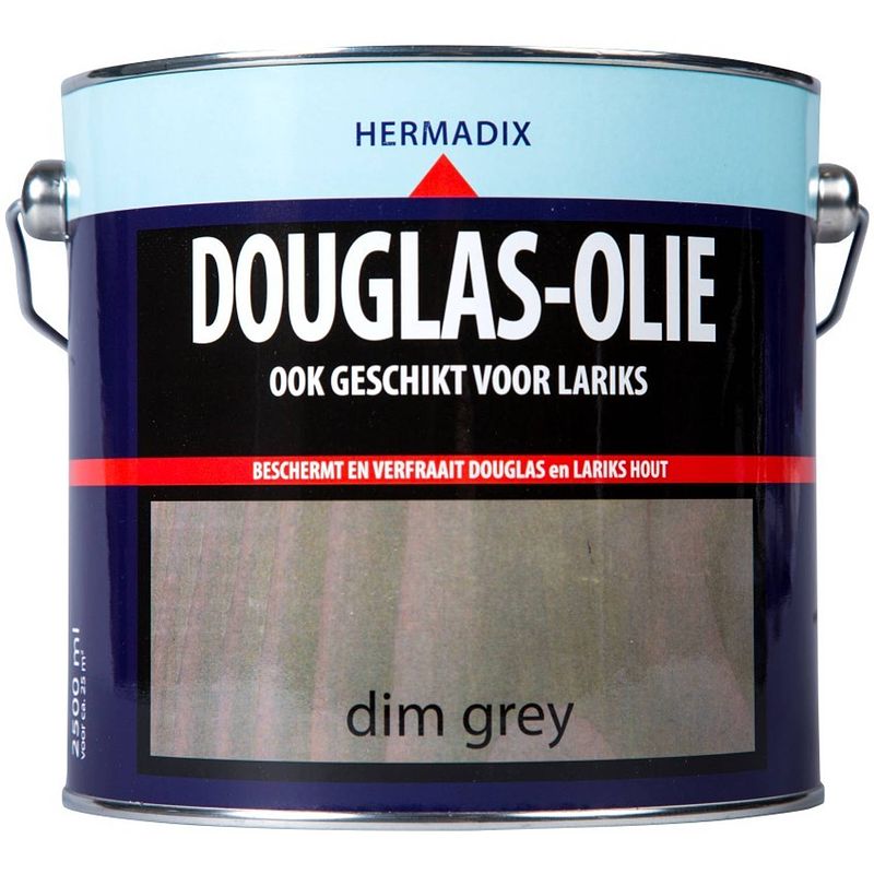 Foto van Hermadix - douglas olie dim grey 2500 ml