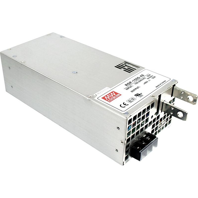 Foto van Mean well rsp-1500-5 ac/dc inbouwnetvoeding gesloten 240 a 1200 w 5.5 v/dc uitgangsspanning regelbaar