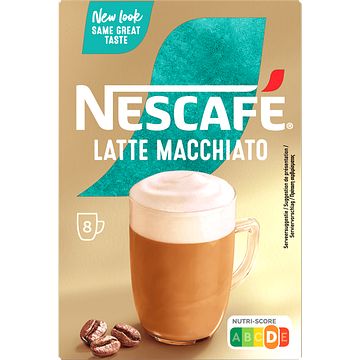 Foto van Nescafe gold latte macchiato oploskoffie 6 x 8 zakjes bij jumbo