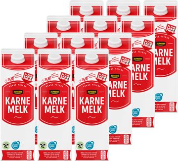 Foto van Jumbo verse karnemelk 12 x 1l