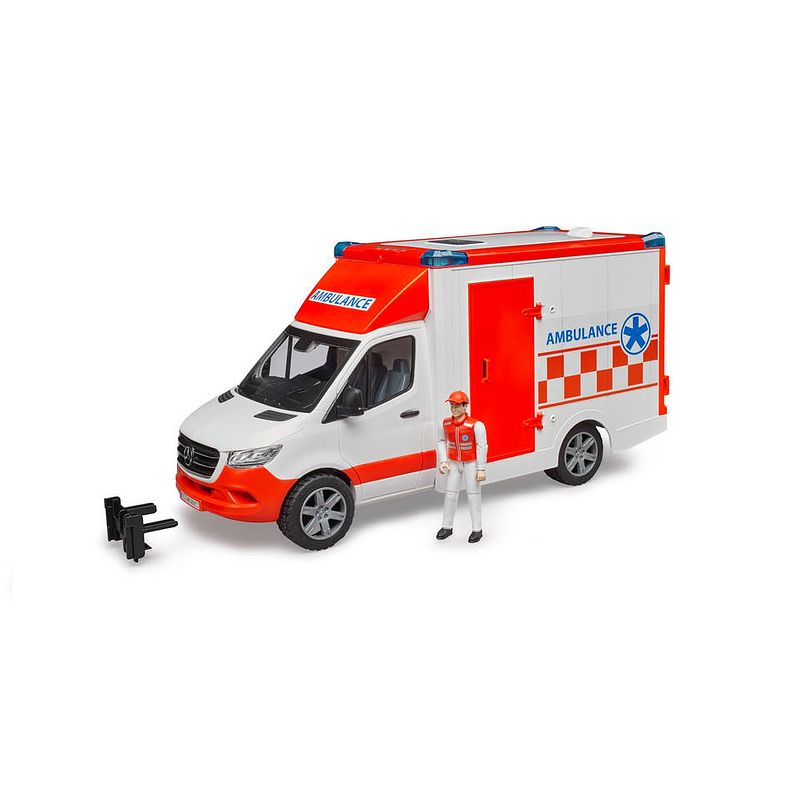 Foto van Bruder mb sprinter ambulance