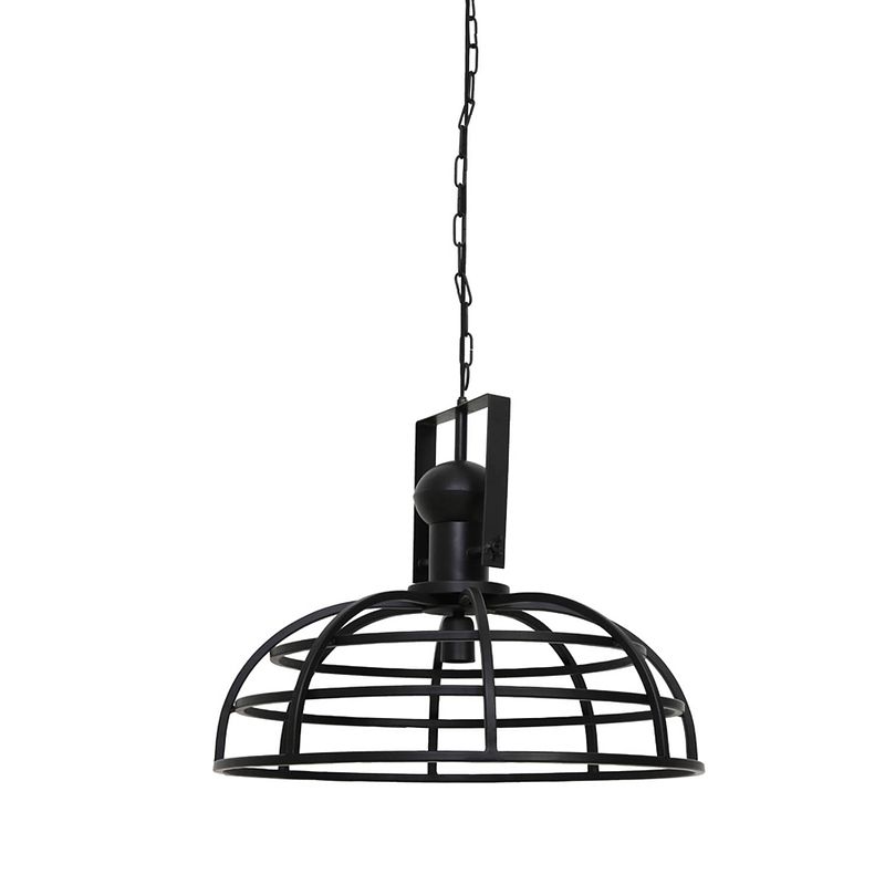 Foto van Light & living - hanglamp avalon - 60x60x50 - zwart