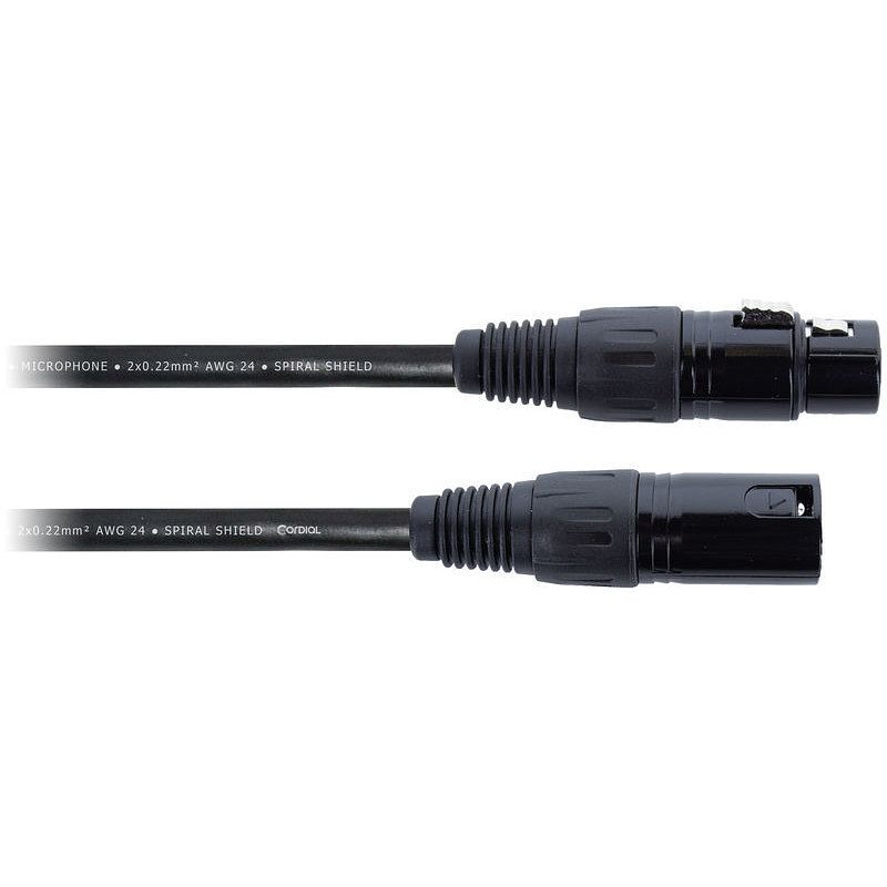 Foto van Cordial em0.5fm elements microfoonkabel xlr male - xlr female 0.5m