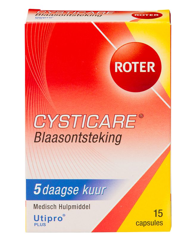 Foto van Roter cysticare 5daagse kuur tegen blaas en plasproblemen, 15 capsules bij jumbo