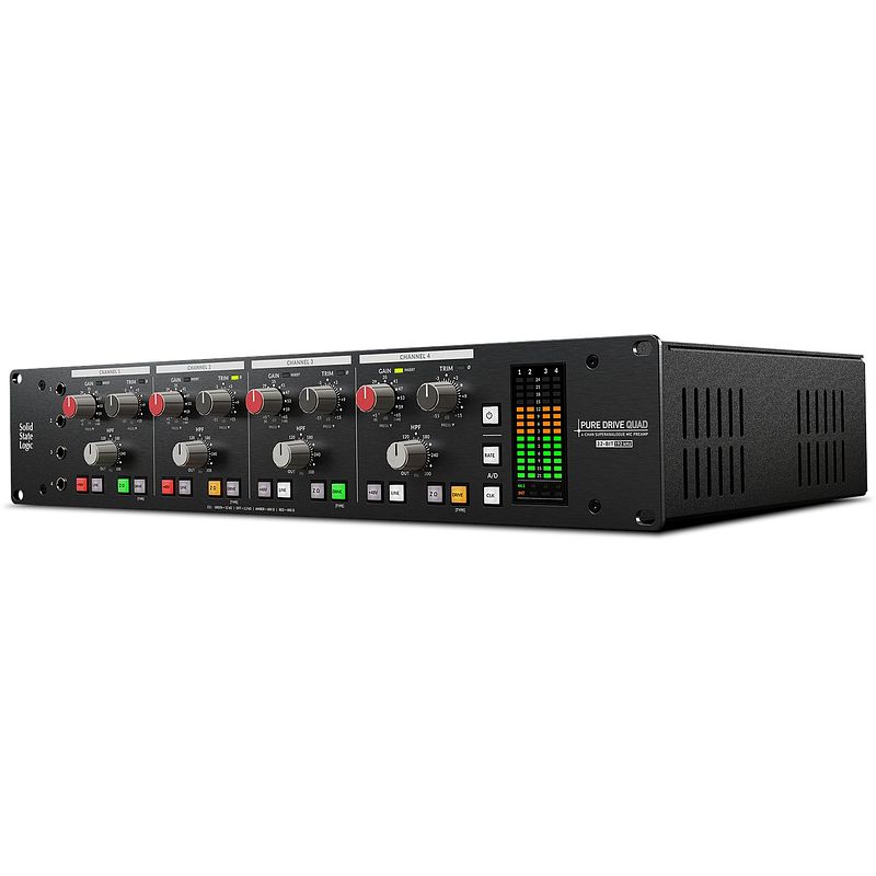 Foto van Solid state logic puredrive quad microfoon voorversterker en audio interface