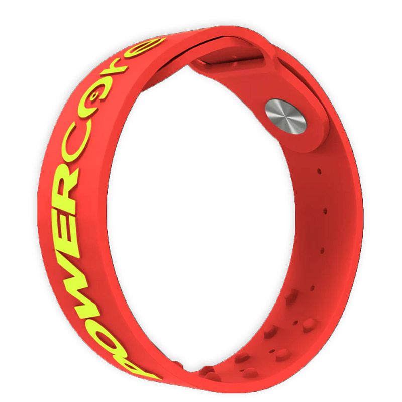 Foto van Powercore sports performance band - red/neon - m/l