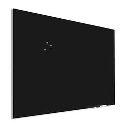 Foto van Glassboard met blinde bevestiging - 100x150 cm - zwart