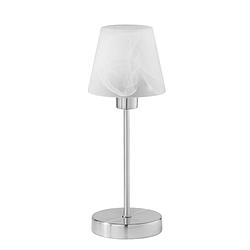 Foto van Moderne tafellamp luis - metaal - grijs