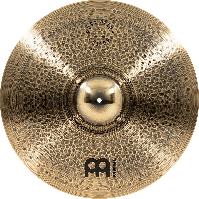 Foto van Meinl pac20mtr pure alloy custom medium thin ride 20 inch