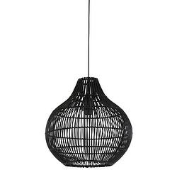 Foto van Light & living - hanglamp pacino - 40x40x41.5 - zwart