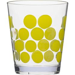 Foto van Zak!designs drinkbeker dot dot 420 ml lime/transparant