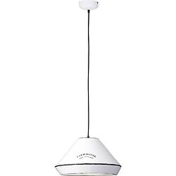 Foto van Brilliant grain 93787/05 hanglamp led e27 40 w wit