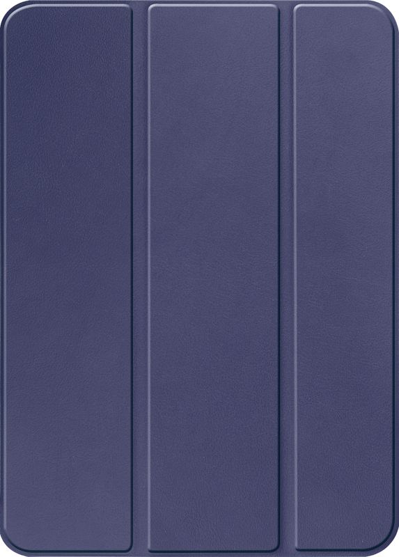 Foto van Just in case smart tri-fold apple ipad (2022) book case blauw