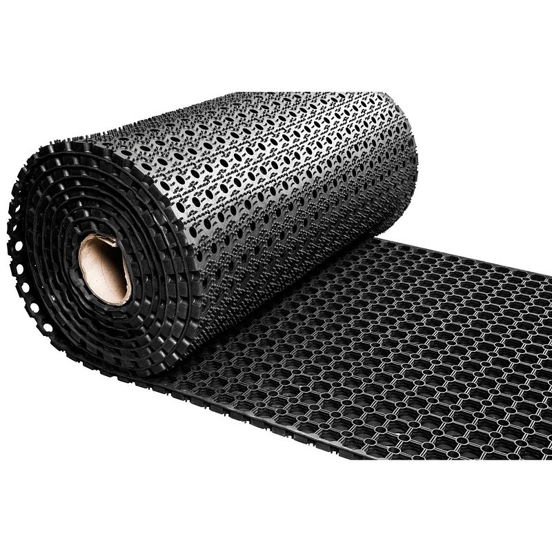 Foto van Rubber ringmat op rol - dikte 23 mm - breedte 80 cm