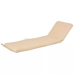 Foto van Esschert design chaise longue kussen 138 x 44 cm beige mf024