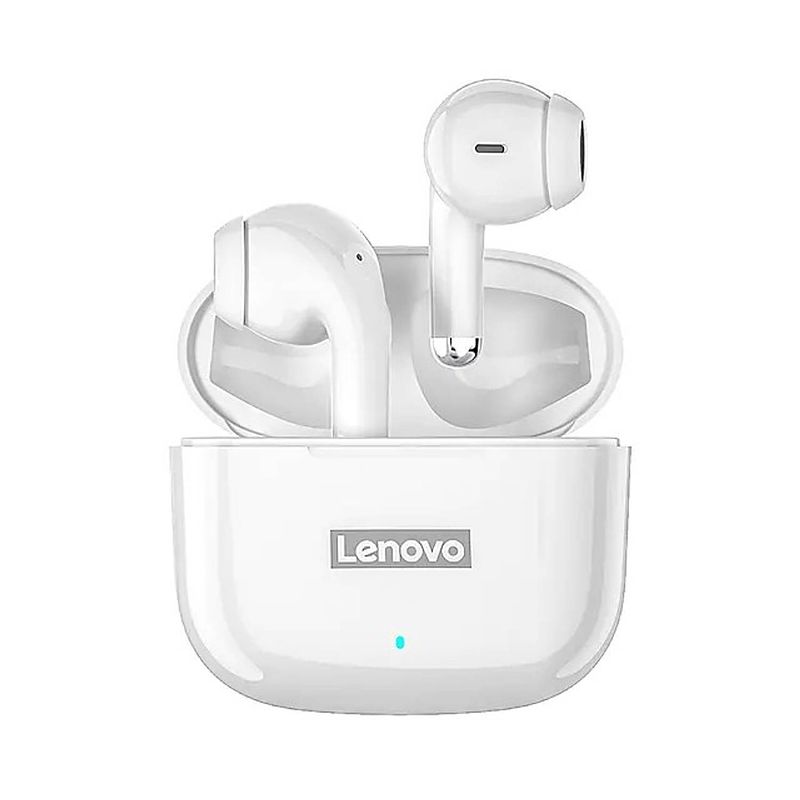 Foto van Lenovo livepods lp40 pro wireless bluetooth 5.1 earbuds - draadloze oortjes - wit -