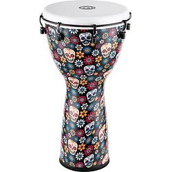 Foto van Meinl adj12-da alpine series day of the dead djembe 12 inch