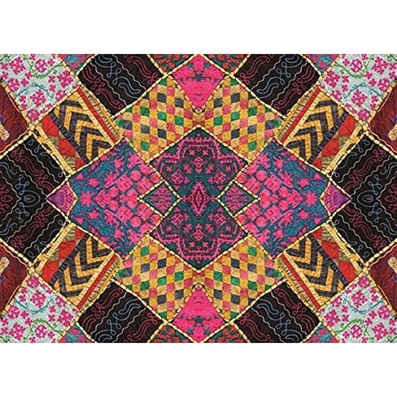 Foto van Exclusive edition tapijt small squares 195 x 135 cm polyester