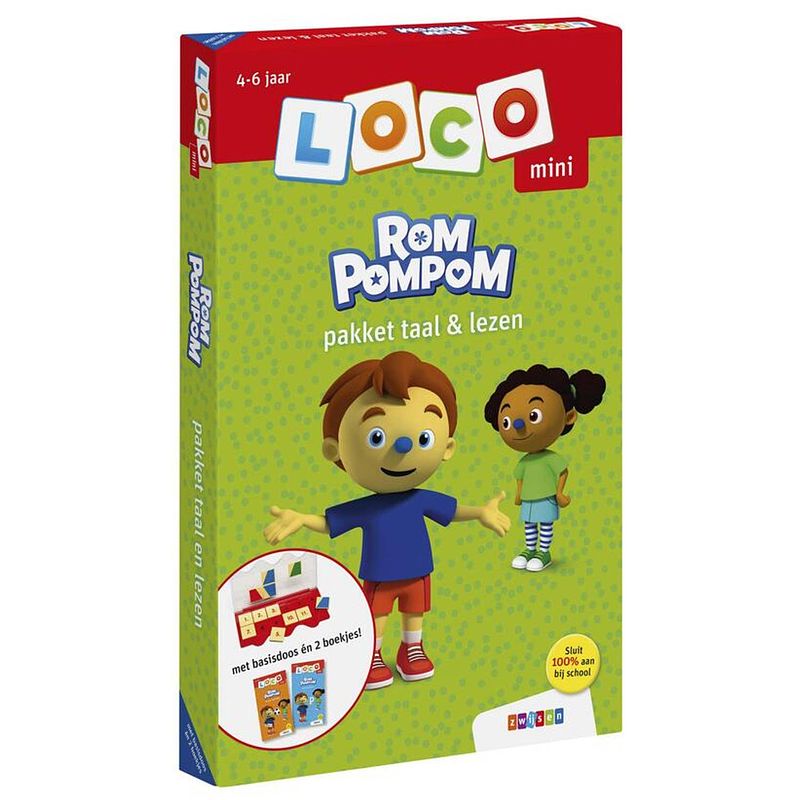 Foto van Loco mini rompompom pakket taal & lezen