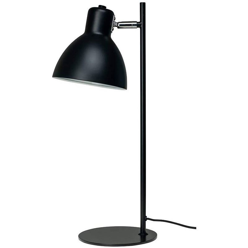 Foto van Dyberg larsen tafellamp skagen led 25 cm e27 staal 60w zwart