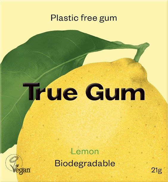 Foto van True gum lemon