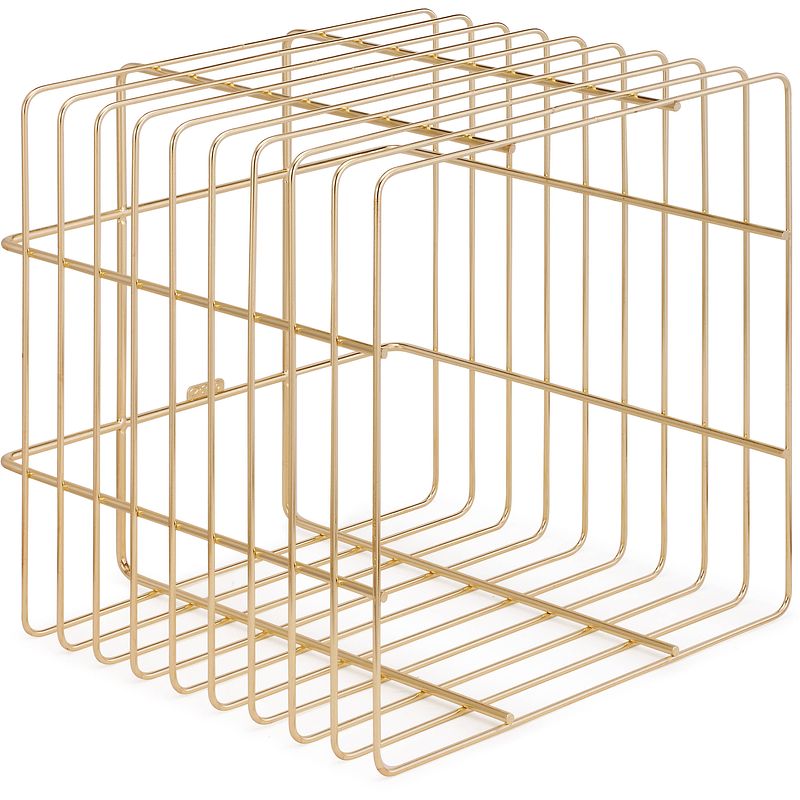 Foto van Zomo vs-rack cube vinylhouder goud