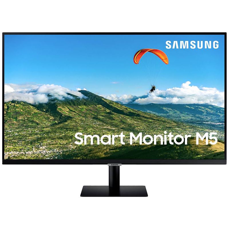 Foto van Samsung s32am502nr smartmonitor led-monitor 81.3 cm (32 inch) energielabel e (a - g) 1920 x 1080 pixel full hd 8 ms hdmi, wifi 5 (ieee 802.11 ac/n/g/b/a),