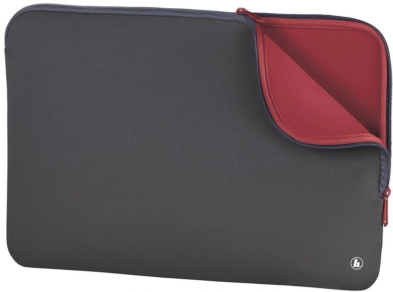 Foto van Hama laptop-sleeve neoprene, schermgrootte tot 34 cm (13,3) laptop sleeve grijs