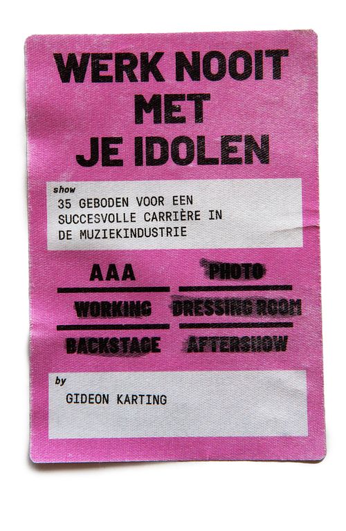 Foto van Werk nooit met je idolen - gideon karting - ebook (9789083148717)