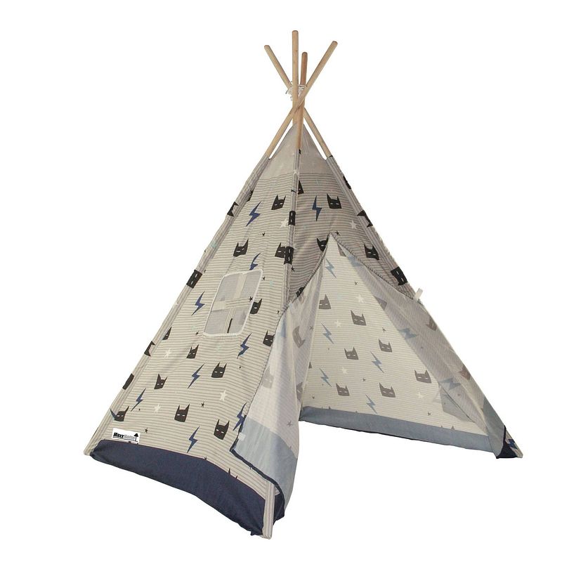 Foto van Maxxhome kinder-tipi tipi wigwam - polyester - speeltent - stippels