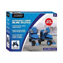 Foto van Alert inline skates junior jongens maat 29-34 blauw