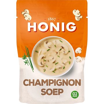 Foto van Honig champignonsoep 570ml bij jumbo