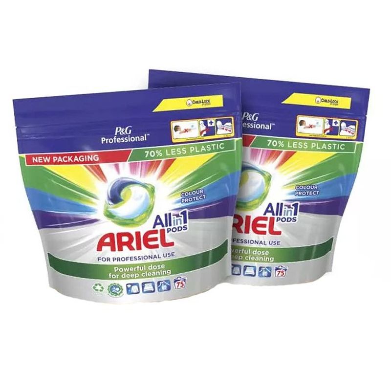 Foto van Ariel prof allin1 pods color - voordeelverpakking - 150 wasbeurten