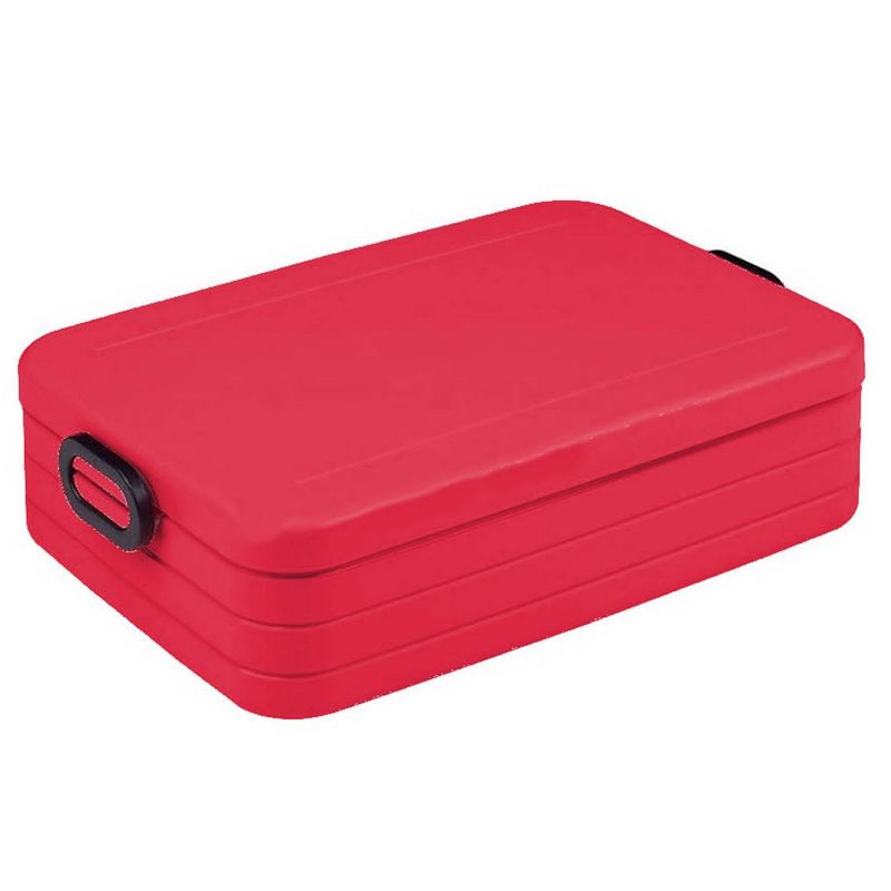 Foto van Mepal lunchbox bento large 17 x 25,5 x 6,5 cm rood