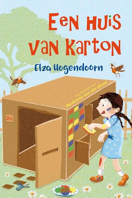 Foto van Een huis van karton - elza hogendoorn - hardcover (9789085435396)