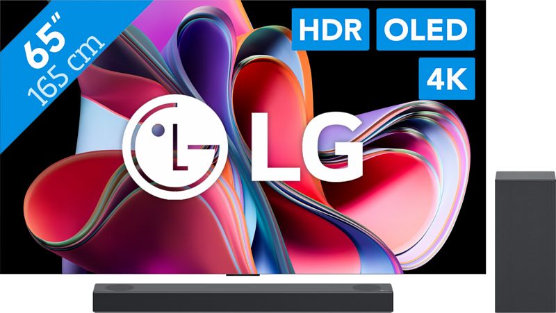 Foto van Lg oled65g36la (2023) + soundbar