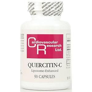 Foto van Cardiovascular research quercitin-c 90cp