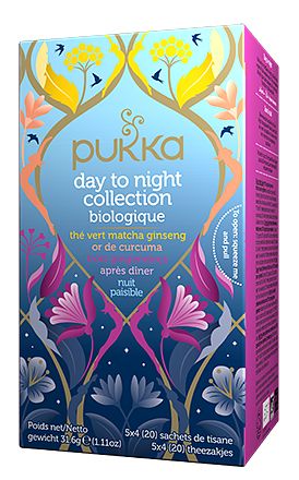 Foto van Pukka thee day to night collection