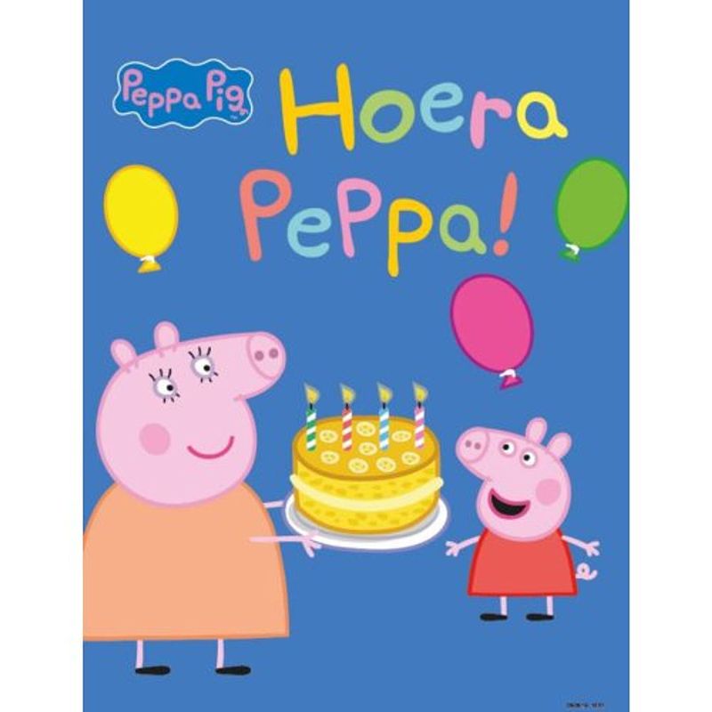 Foto van Hoera peppa - peppa pig