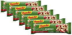 Foto van Powerbar natural energy cereal bar strawberry en cranberry voordeelverpakking
