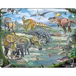 Foto van Larsen legpuzzel maxi dinosauriërs 65 stukjes