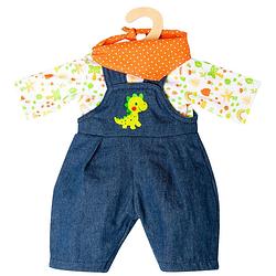 Foto van Heless babypoppenkleding junior 35-45 cm textiel 3-delig