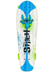 Foto van Disney stitch skateboard 70 x 20 cm wit/blauw/groen